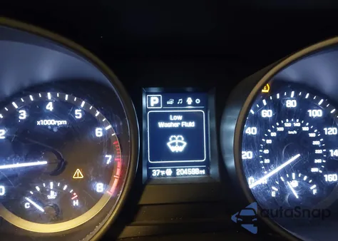 2017 Hyundai Santa Fe Sport 2.4L из США, поврежденный, VIN 5XYZUDLB4HG441197